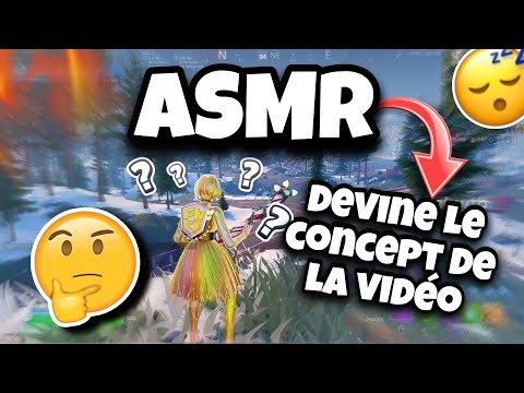ASMR Français • Mais tu Dois DEVINER le CONCEPT de la vidéo😴(si tu trouve tu gagne un voyage ou pas)