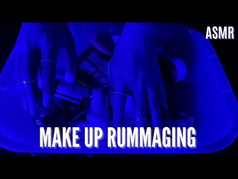 ASMR Make Up Rummaging (No Talking)