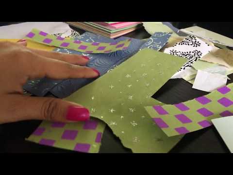 ASMR Inaudible Whispers while Card Making