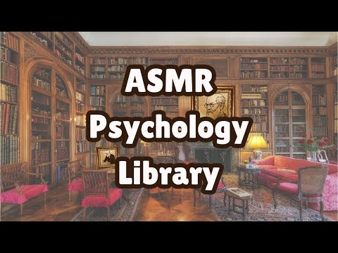 ASMR | Psychology Library Roleplay | Soft Spoken | Whispers | Tapping | Book Sounds | Atmospheric