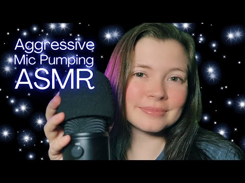 ASMR Fast and Aggressive Mic Pumping and Swirling With Mouth Sounds
