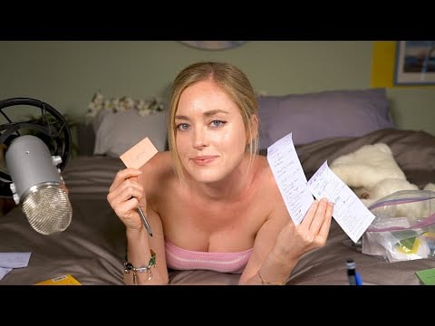 ASMR 🩷 American learns 8 new German words from Cafe am ende der welt (The why cafe) (Soft Spoken)