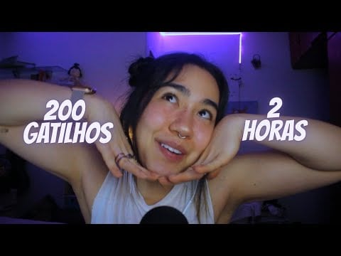 ASMR | 200 Gatilhos Rápidos e Agressivos em 2 Horas (eu tentei...)