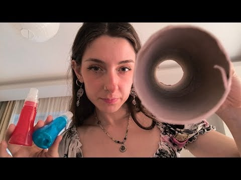 ASMR Random Visual & Binaural Triggers - No Talking & LoFi 💓 Real Camera Touching