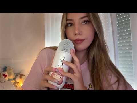 ASMR Sensitive Whispering Right in Your Ears (super up close)