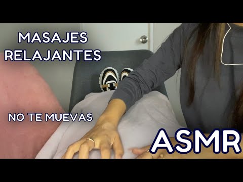 ASMR ESPAÑOL / Te HAGO un MASAJE INTENSO y RELAJANTE al CUERPO ❤️‍🔥