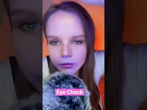Mini Asmr 🌙 Eye Check