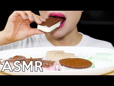 ASMR Astronaut Ice Cream🚀👩‍🚀🍦우주아이스크림 리얼사운드 먹방 Eating Sounds