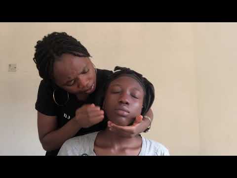 ASMR RELAXING FACE TOUCHING AND NITPICKING 