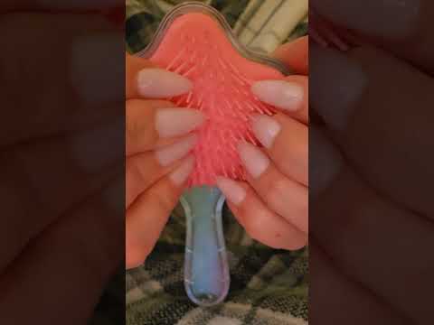 Aggressive Plastic Bristle Scratching #asmr