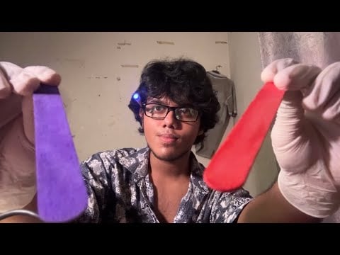 ASMR Quick Eye Exam till you pass out 