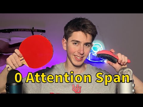 ASMR for PEOPLE with a SHORT ATTENTION SPAN