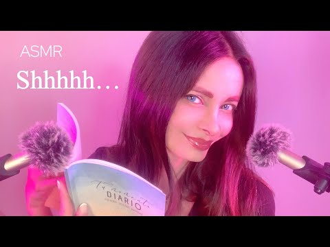 ASMR Susurros Leyendo un Diario | Preguntas Profundas y Propuestas para Escribir | ASMR en ESPAÑOL