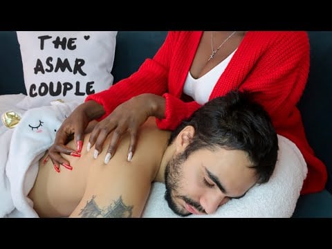 Asmr Back Nitpicking ~ Scratching with long nails.