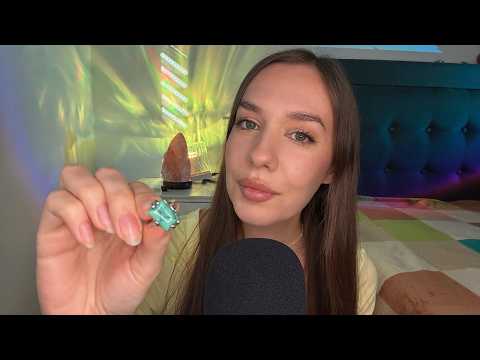 ASMR ✨ Mic Rubbing, Jewellery Sounds and Soft Whispering✨