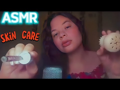 ASMR- SKIN CARE RELAXANTE NO SEU ROSTINHO 💤💆