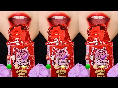 VERTICAL MUKBANG FREEZE-DRIED CANDY, AMERICAN CANDY ASMR EMOJI FOOD ASMR 🍬
