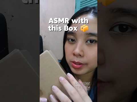 ASMR with this Box 📦 random stuff - tapping, spoon, applying perfume #asmr #asmrsounds #tapping