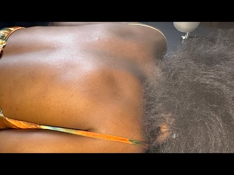 ASMR BACK NITPICKING TRIGGERS FOR THOSE WHO WANT SLEEP