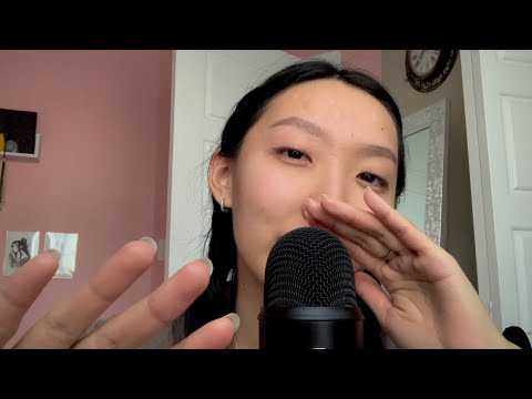 ASMR Tingly Mouth Sounds & Trigger Words (Echo) 👄🥱