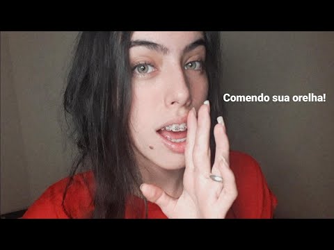 ASMR SONS DE BOCA MOLHADOS (comendo sua orelha)