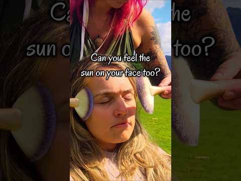 Real person ASMR in nature #asmrmassage #asmr #asmrtracing #realpersonasmr #relaxation #nature