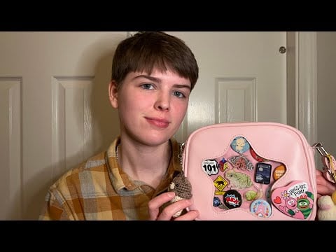 ASMR | Ita Pin Bag Show And Tell ✨ 