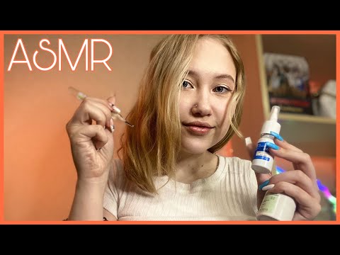 АСМР РОЛЕВАЯ ИГРА УХОД ЗА БОЛЬНЫМ ДРУГОМ | ASMR ROLEPLAY CARING FOR A SICK FRIEND