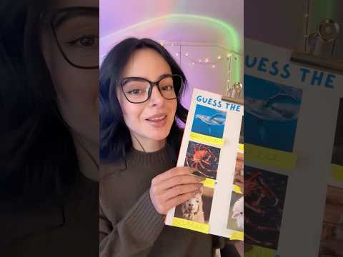guess the animal 1 ✨ #asmr #sleep  #asmrrelaxation #triggersforsleep #challenge