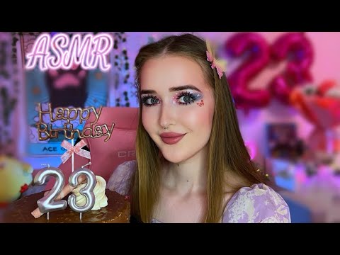 ASMR💜С Днем Рождения Меня🥳💫Happy Birthday to me 🌸