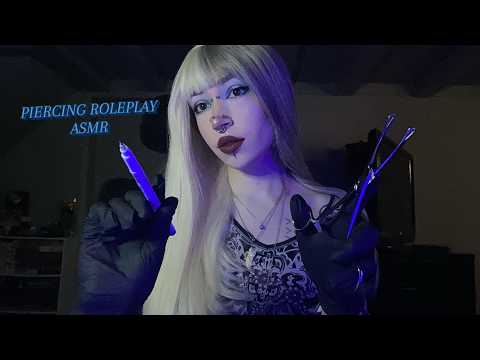 ASMR Piercing Shop Roleplay | Soft Spoken