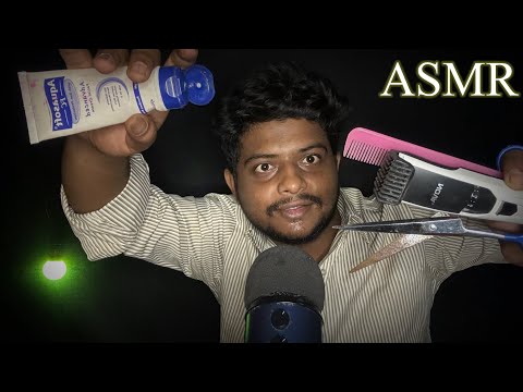ASMR Fast And Aggressive Doing Your Makeup 💄 || ASMR Haircut Roleplay ✂️