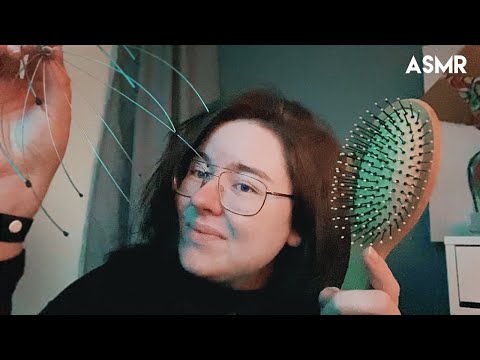 ASMR - Jag pillar med ditt hår tills du somnar