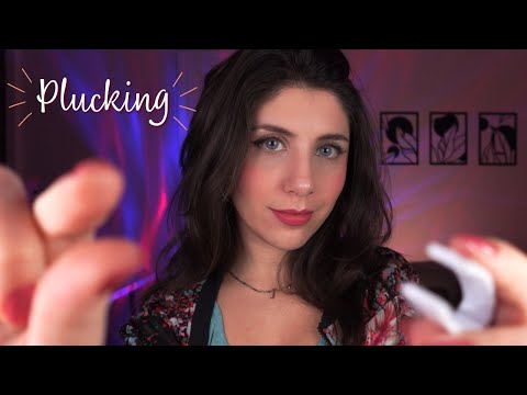 ASMR • Plucking & Removing your negative Energy