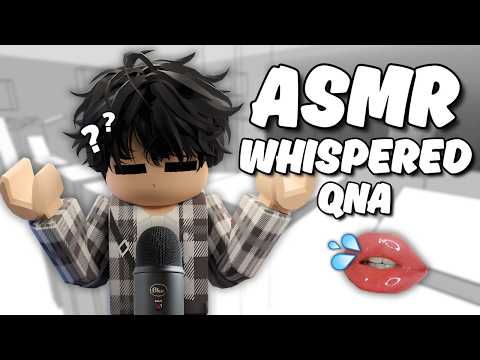 Roblox ASMR ~ Answering YOUR Questions pt. 2 (clicky whispers)