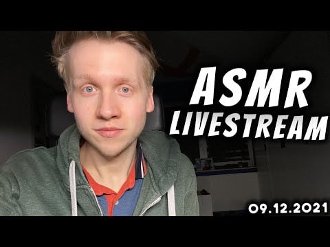 ASMR LIVE | Soft Spoken Talk - Entspanne mit mir! | Livestream vom 09.12.2021