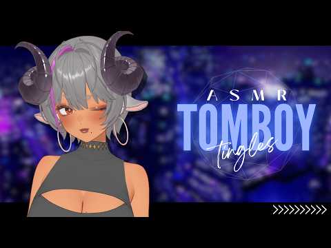 💢💤【Live 3DIO ASMR】tomboy tingles 🤤