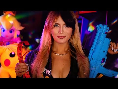 Flirty Best Friend Is Obsessed With YOU | Arcade Date ASMR