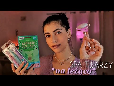 ASMR po polsku SPA TWARZY *podkładane dźwięki* 💆🏻‍♀️