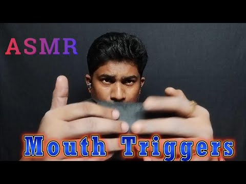 asmr aggressive mouth triggers sound to sleep