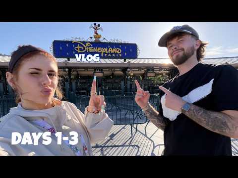 DISNEYLAND PARIS VLOG! (days 1-3) 💛