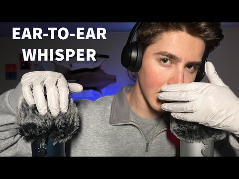 ASMR Close Deep Ear Attention | Whispering Ear to Ear