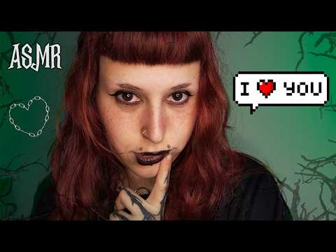 GAROTA GÓTICA OBCECADA POR VOCÊ 😍⛧ ASMR Roleplay (caseirinho)