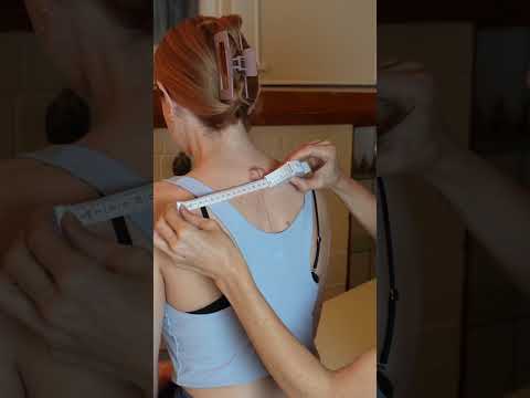 Asmr back exam #asmr #asmrsounds #asmrvideo #relaxing #relax #satisfying #satisfyingvideo #tingles
