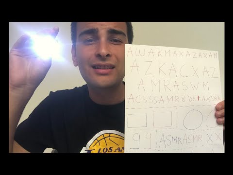 ASMR Examen des Yeux Roleplay (Ophtalmo)