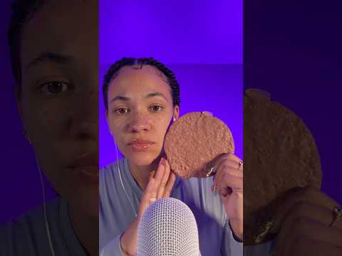 ASMR with dried slime #asmr  #shorts