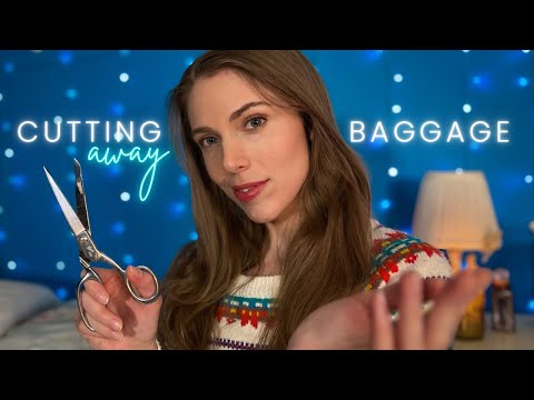 ASMR | Cutting Away Last Year's Baggage | New Year's Resolutions, Cord Cutting, Removing Negativity