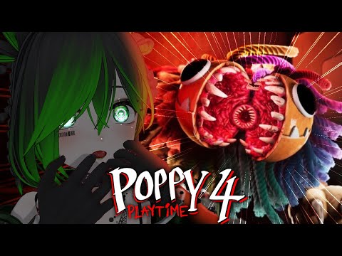 【🔴LIVE】もう追い掛け回されるのは勘弁なのですーー！😭I can't take being chased anymore~~!【Poppy Playtime 4】