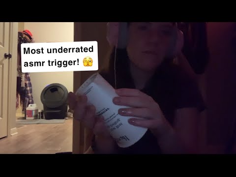 OG cup triggers ASMR || cup tapping  | cup gripping | mic triggers, tapping & MORE ||
