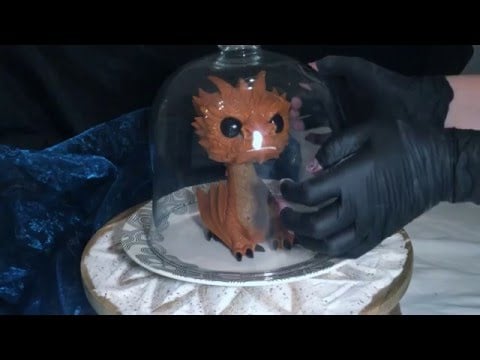 LATEX GLOVES ੍✧  white on black ੍✧  with Whipped CREAM [[ASMR]]